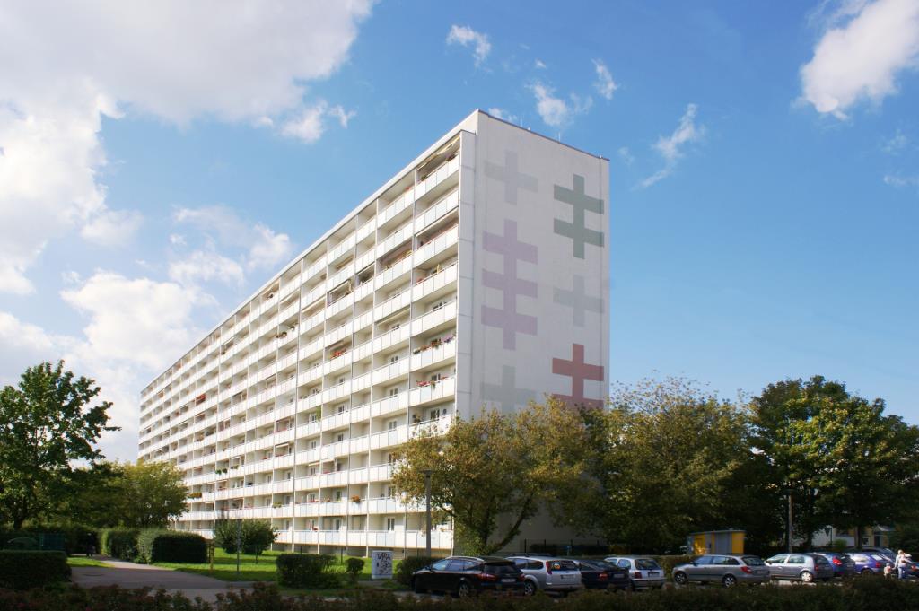 aussenansicht-3 BGL – 3-Zimmer mit Balkon in Leipzig-Lößnig